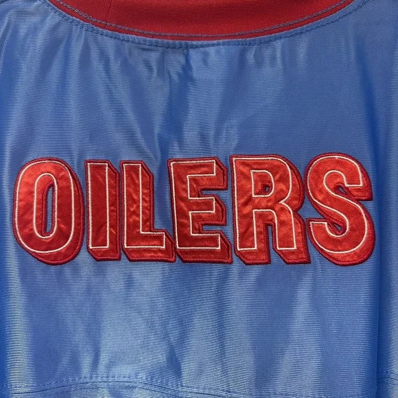 NFL Houston Oilers Retro Jersey Mens Med NWT $40 Retail-Polyester-Relaxed Fit - Picture 3 of 9